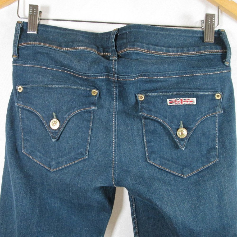 HUDSON Womens Collin Midrise Skinny Blue Jeans Size 27 RN# 107906 CA# 00… - Picture 4 of 11